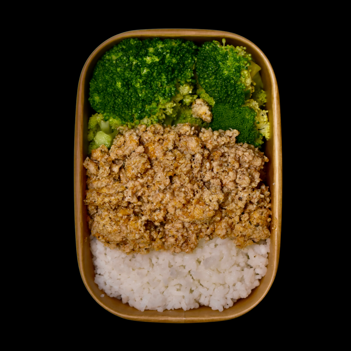 Blackened Chicken, Rice, Broccoli
