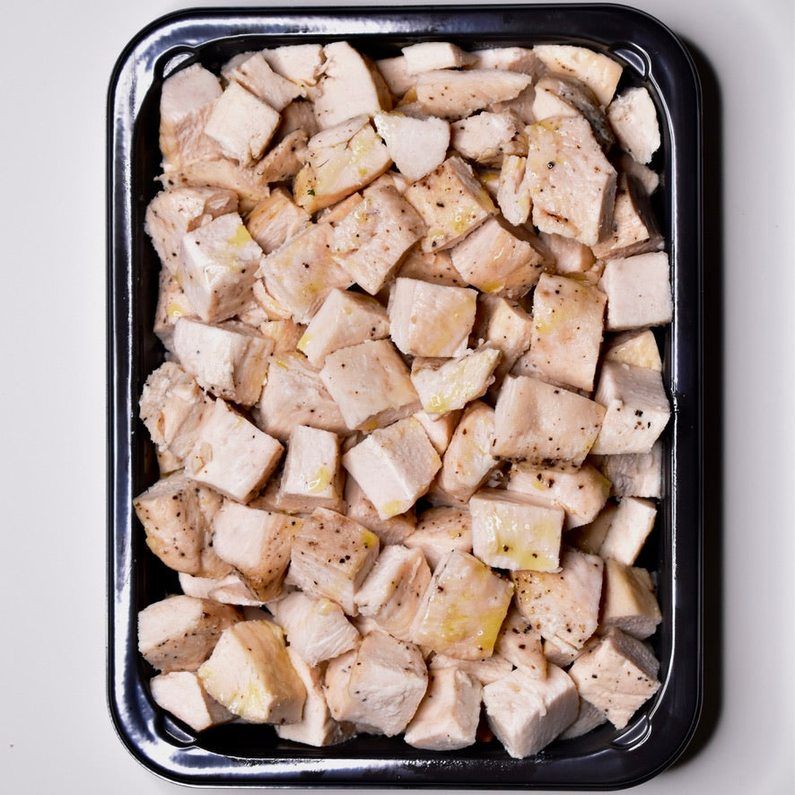 Cubed Chicken