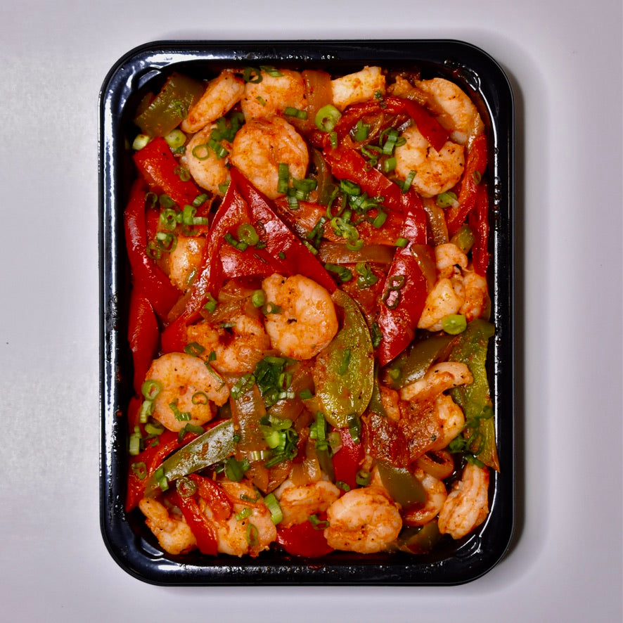 Creole Sautéed Shrimp & Peppers