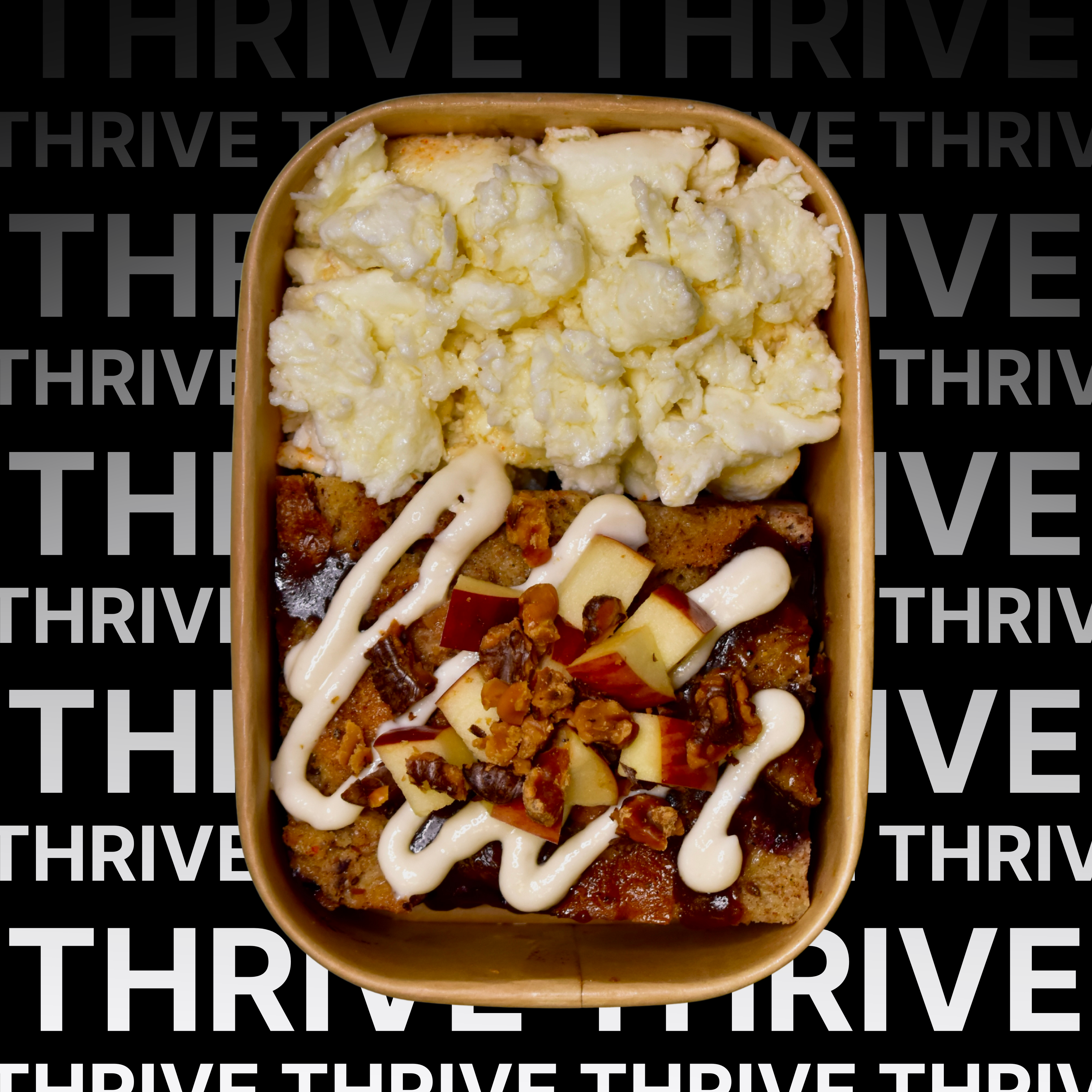 Apple Maple Walnut Bread Pudding