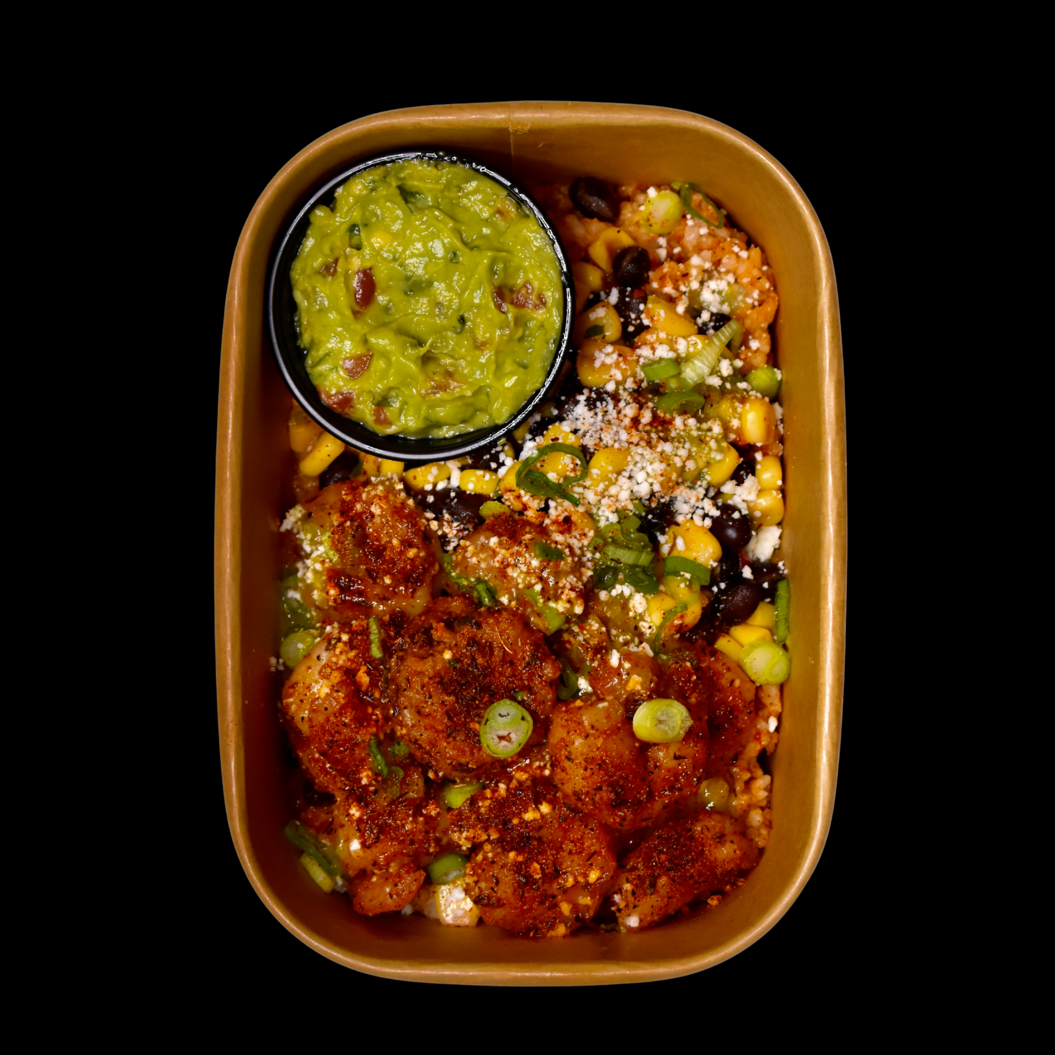 Blackened Shrimp Burrito Bowl