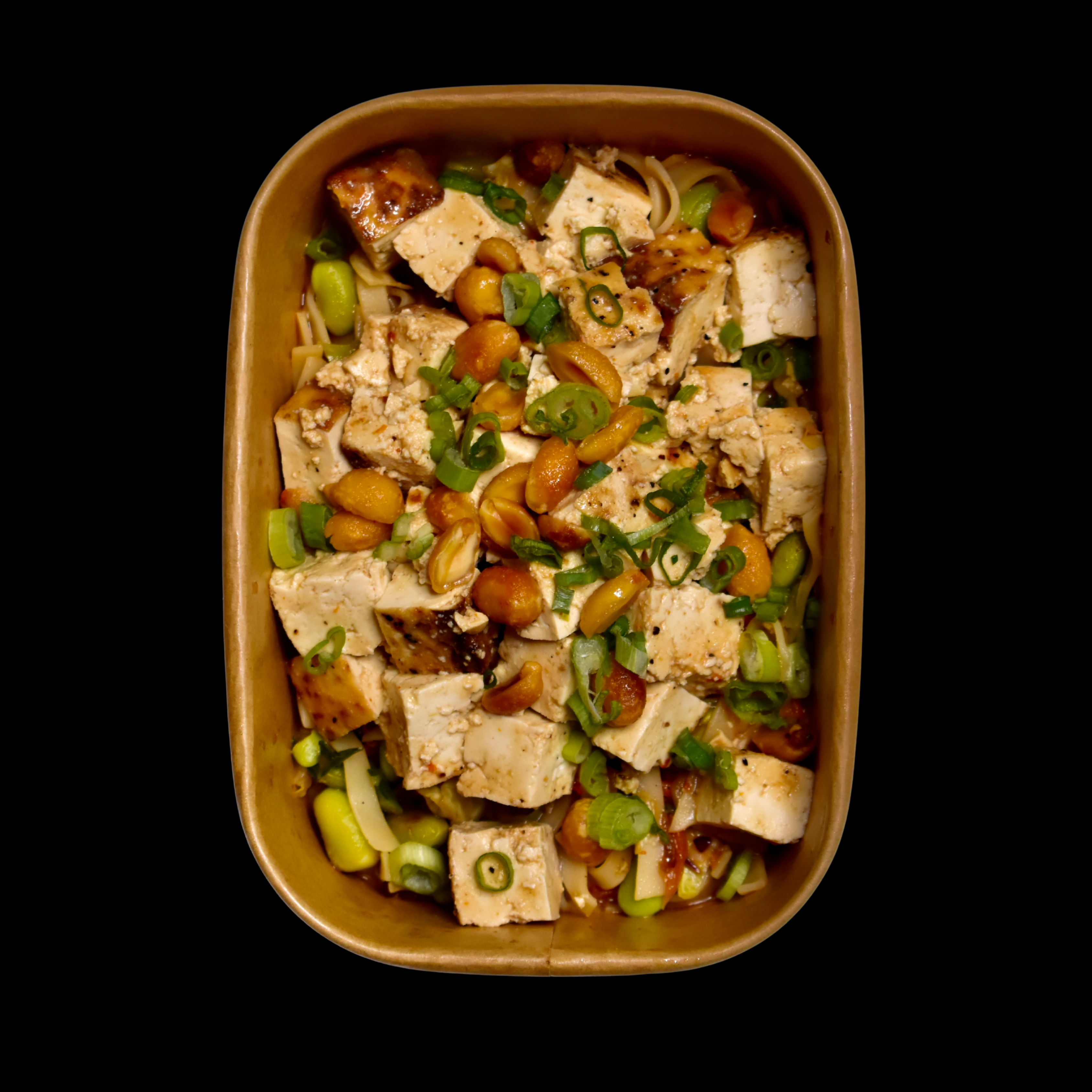 Chicken Pad Thai, Rice Noodles, Peanut Tamari Sauce