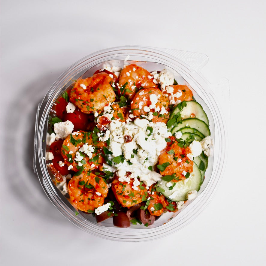 Harissa Shrimp Bowl