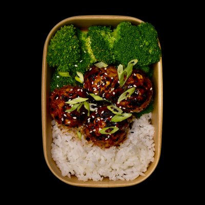 Korean BBQ Chicken Meatballs