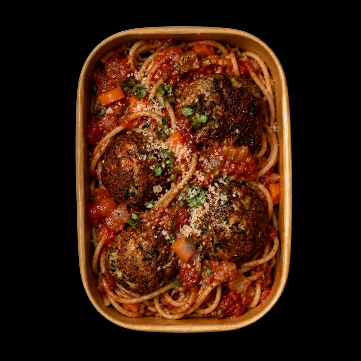 Mushroom "Meatball" Bolognese