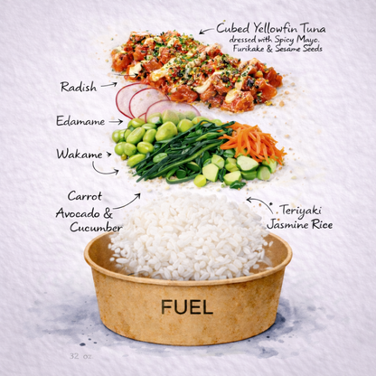 Spicy Tuna Poke Bowl